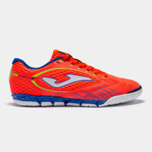 Zapatillas Fútbol Sala Liga-5 Indoor JOMA 2207 Naranja Fluor