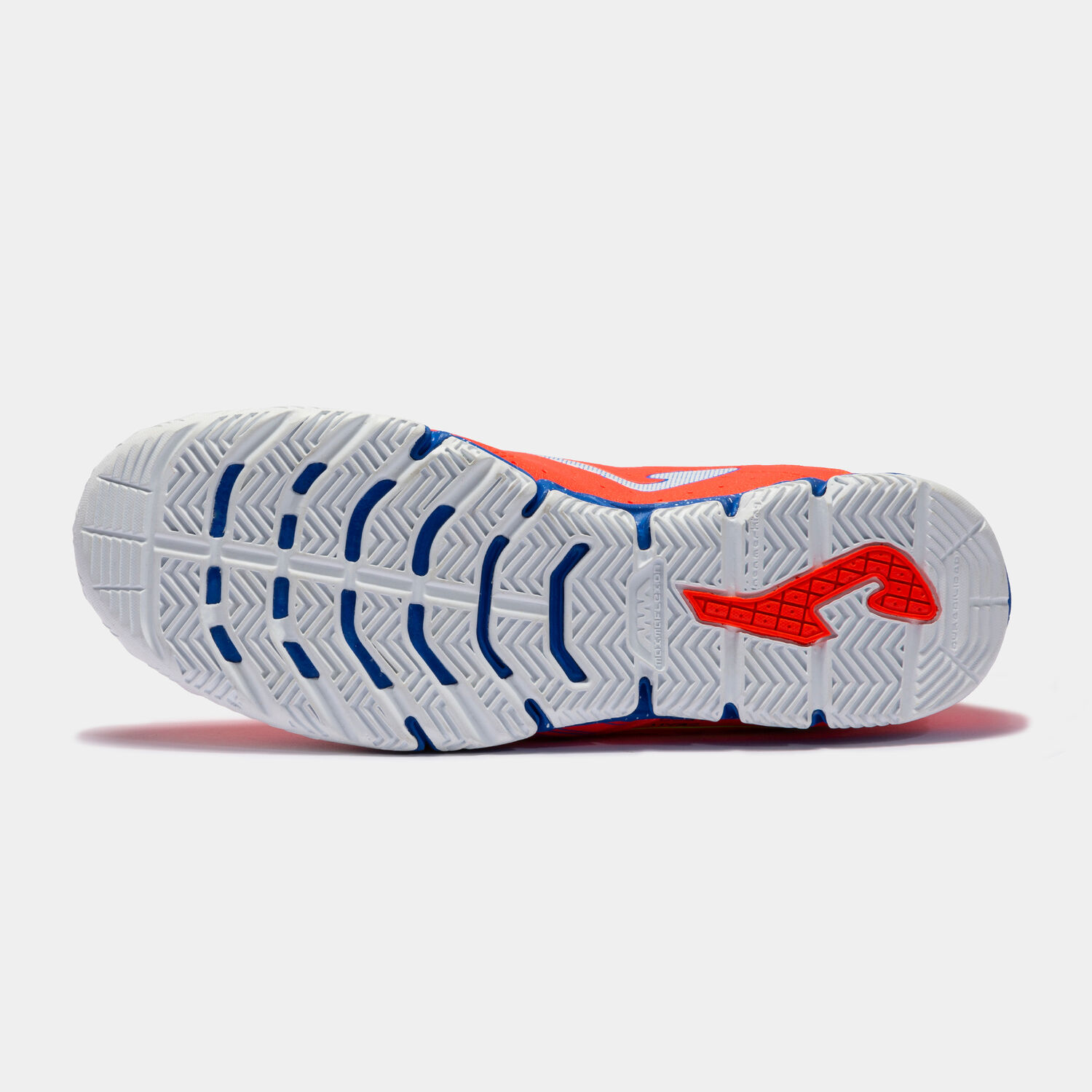 Zapatillas Fútbol Sala Liga-5 Indoor JOMA 2207 Naranja Fluor - Imagen 4