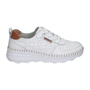 Sneakers Confort Piel THE HAPPY MONK Calpe-002 Blanco