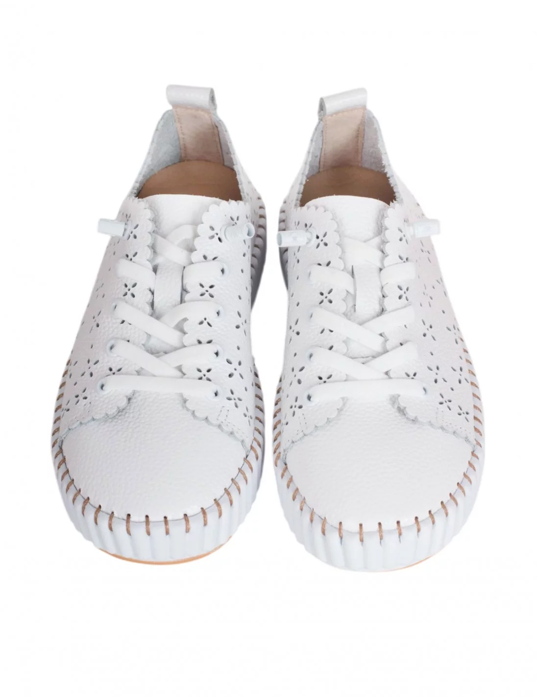 Sneakers THE HAPPY MONK Mallorca 006 Blanco - Imagen 4