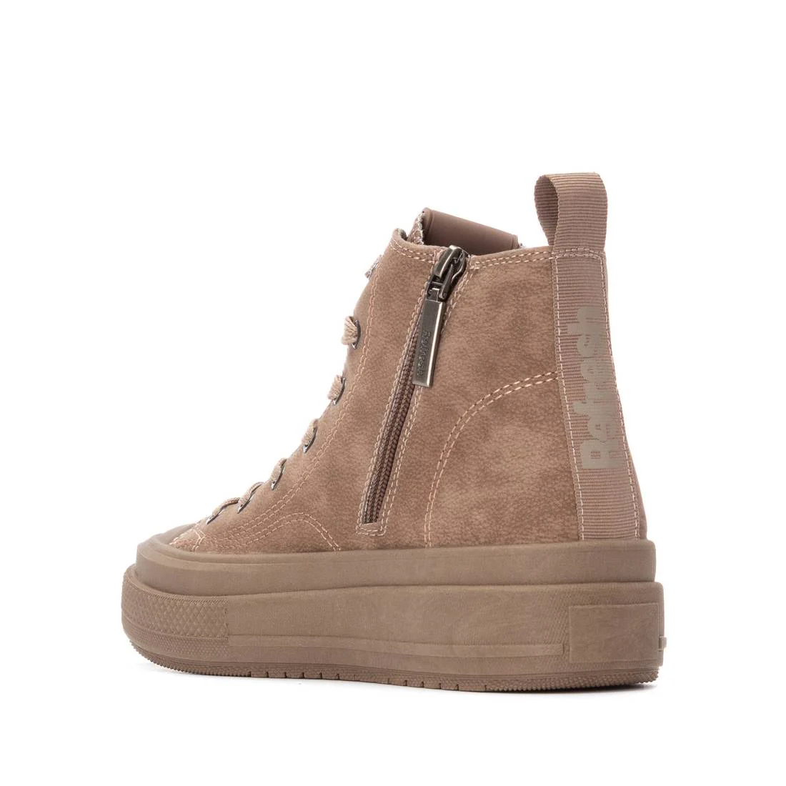 Zapatilla botín REFRESH mujer taupe - Imagen 4