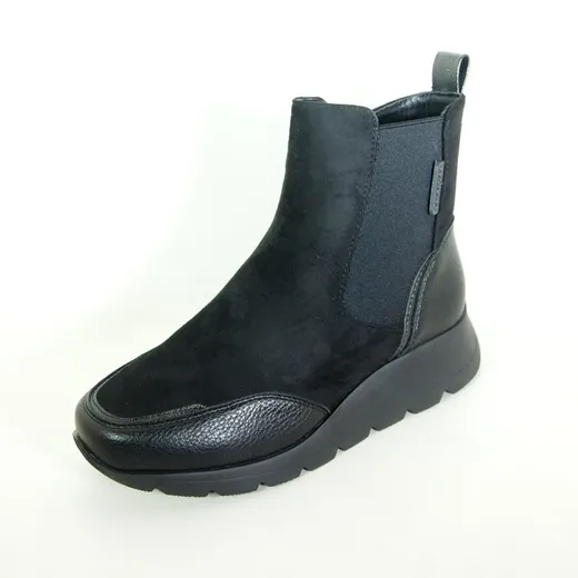 Botín para mujer AMARPIES negro con cuña - Imagen 3