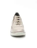 Zapato deportivo - Sneakers PITILLOS piel para mujer piedra - Imagen 3
