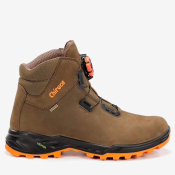 Botas CHIRUCA Cares Boa Hi Vis Gore-Tex Verde-Naranja - Imagen 2