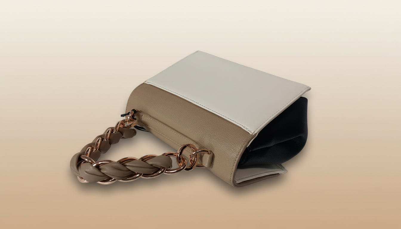 Bolso de mano PEPE MOLL tricolor bandolera - Imagen 2