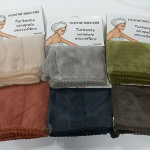 Turbante secapelo microfibra HOME ´SECRET superabsorvente