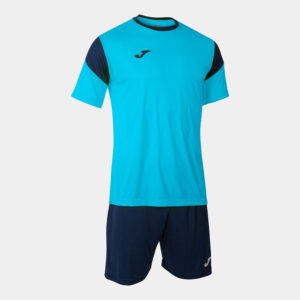 Set deportivo de hombre JOMA camiseta y short turquesa marino