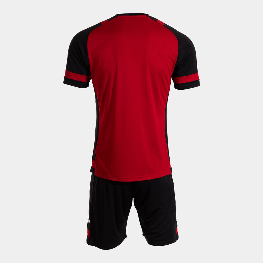 Set deportivo de hombre JOMA transpirable con camiseta y short rojo negro - Imagen 2