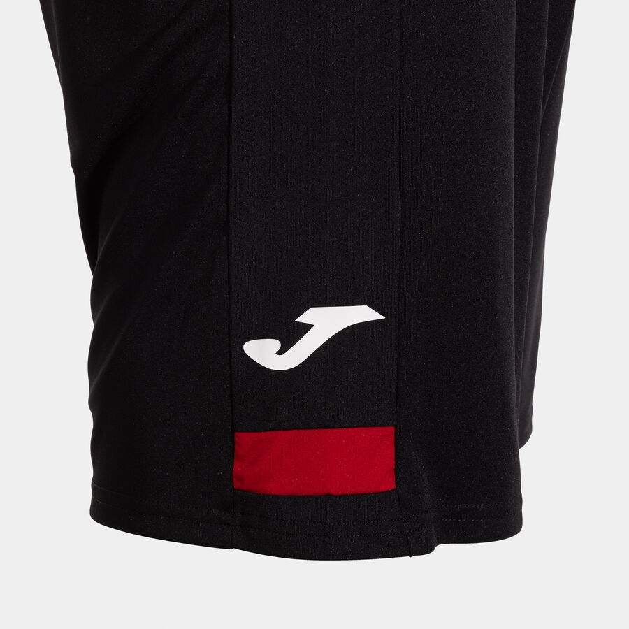 Set deportivo de hombre JOMA transpirable con camiseta y short rojo negro - Imagen 4