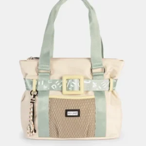 Bolso de hombro PEPE MOLL beig ultraligero