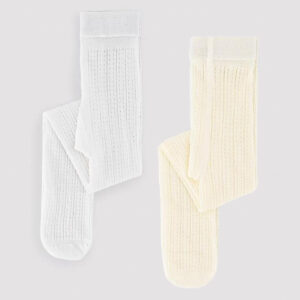 Pantys infantiles calados blancos o marfil YSABEL MORA para ceremonia