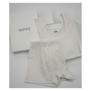 Conjunto ropa interior niño Comunión algodón RAPIFE bóxer y camiseta