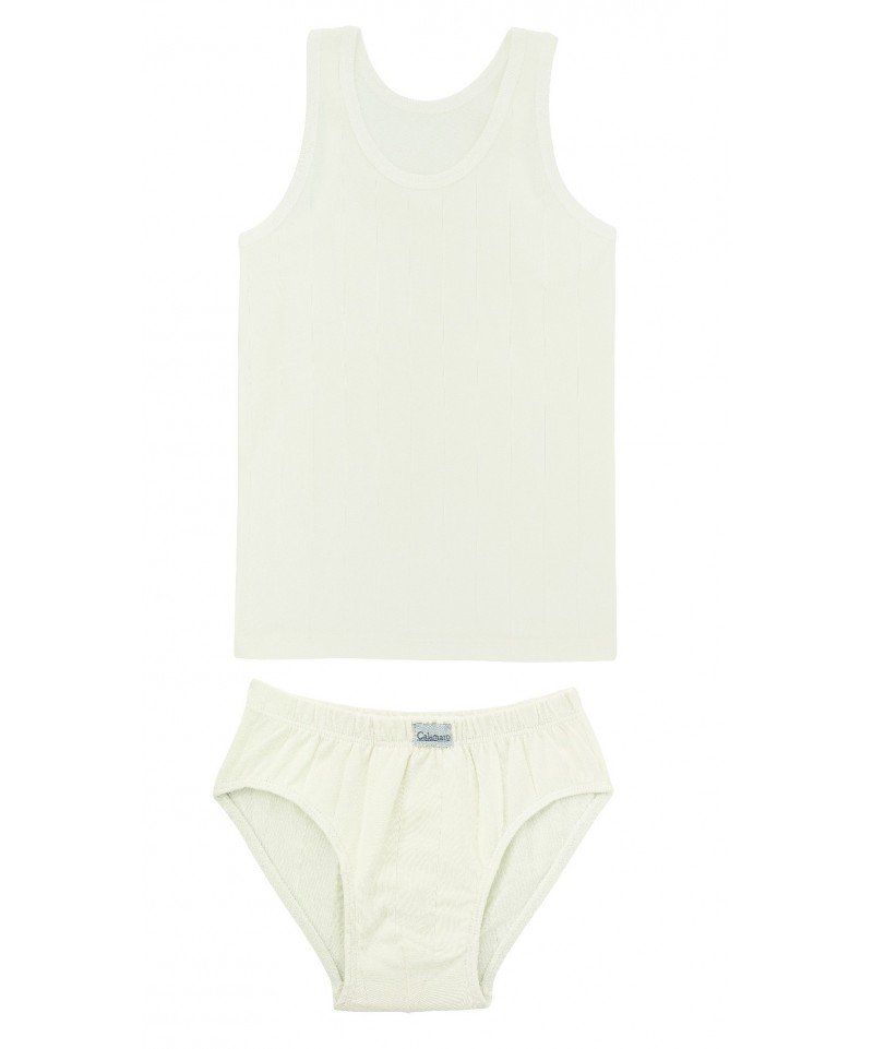 Conjunto Comunión Niño camiseta y slip CALAMARO - Imagen 2