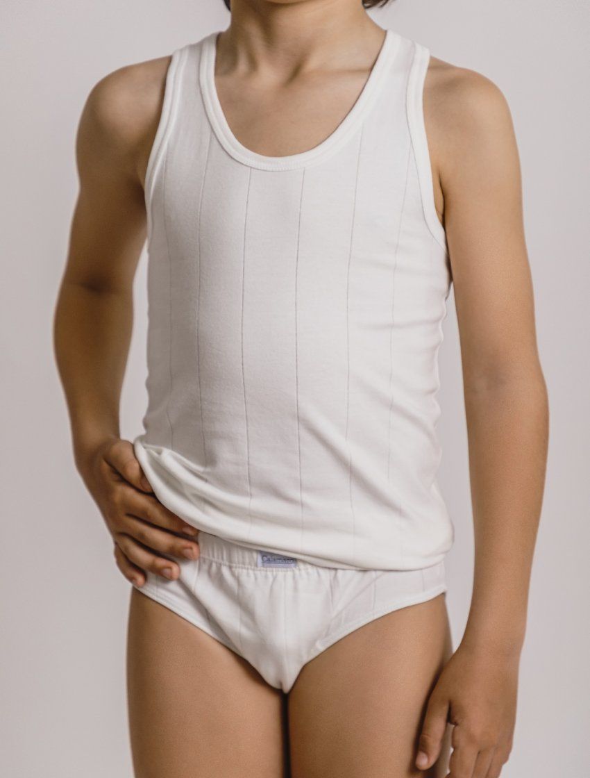 Conjunto Comunión Niño camiseta y slip CALAMARO