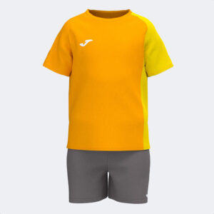 Conjunto deportivo JOMA infantil naranja y gris