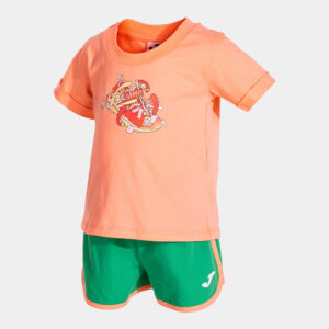 Conjunto deportivo JOMA infantil naranja y verde