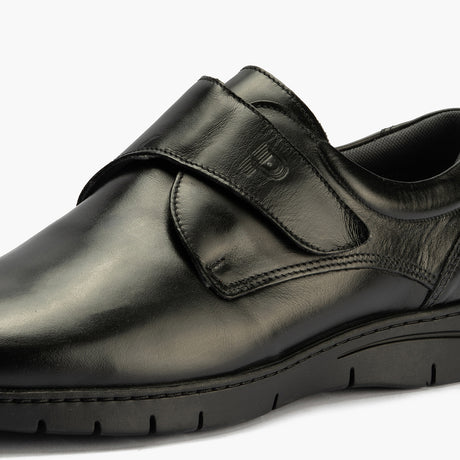 Zapato Blucher con velcro para hombre PITILLOS negro - Imagen 5