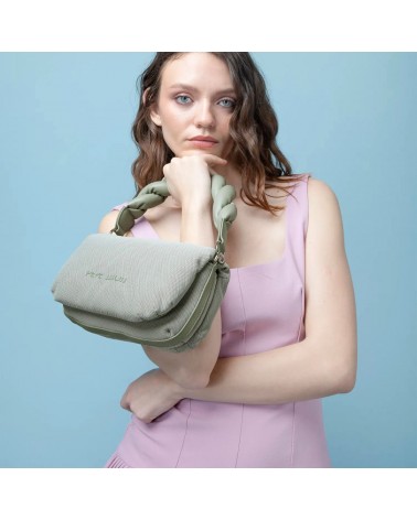 Bolso de mano y bandolera PEPE MOLL verde