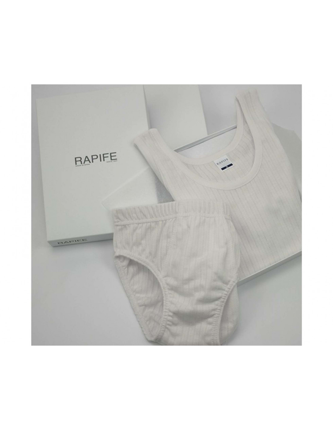 Conjunto ropa interior niño Comunión algodón RAPIFE