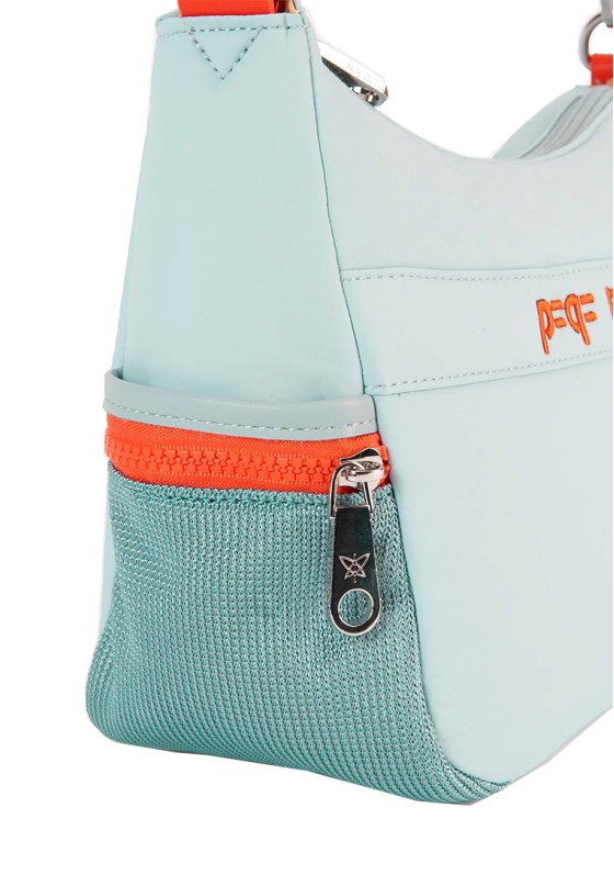 Bolso de hombro y bandolera PEPE MOLL ultraligero azul - Imagen 3