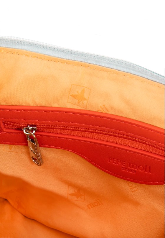 Bolso de hombro y bandolera PEPE MOLL ultraligero azul - Imagen 2