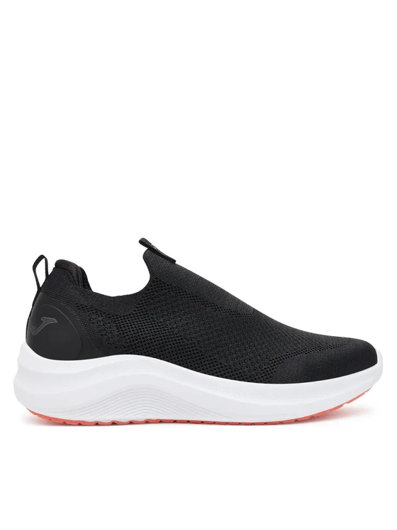 Zapatillas deportivas sin cordones JOMA mujer negras memory foam
