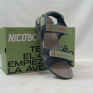 Sandalias trekking mujer NICOBOCO Celine verde confort