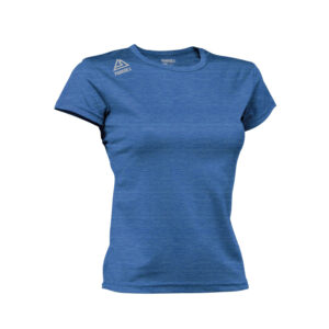 Camiseta técnica mujer Jaspe azul