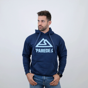 Sudadera con capucha unisex Centauro azul marino