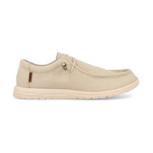 Zapatillas casual hombre Naval beige