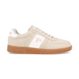 Zapatillas casual mujer Aregume beige