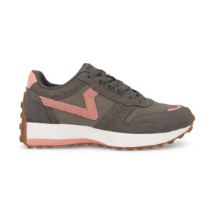 Zapatillas casual para mujer Chiva gris rosa