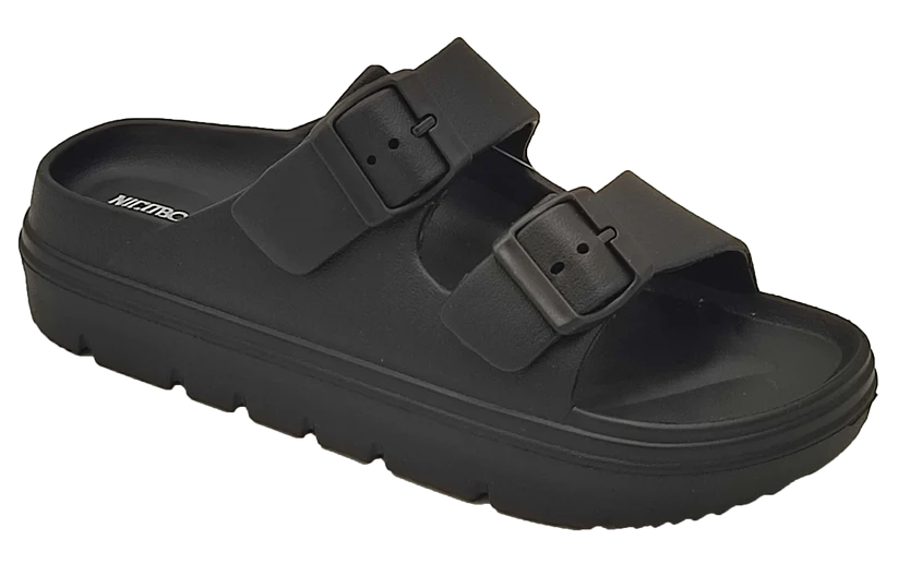 Chanclas de mujer NICOBOCO Sesil con hebillas | Ligeras, cómodas y resistentes al agua