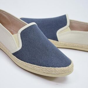 Zapatillas tipo mocasín para hombre GARZÓN 13660 azul con elásticos