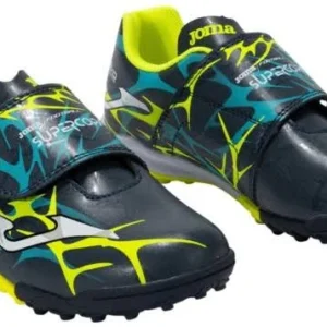 Botas de Fútbol Joma Super Copa JR 2503 TF Azul con Velcro