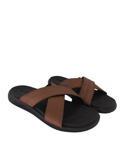 Chanclas de hombre NICOBOCO Sulcon con tiras cruzadas y suela antideslizante